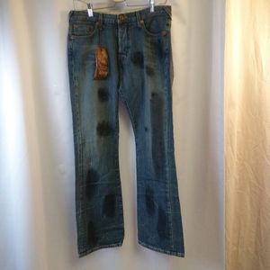 Salvage Jeans Jeepster Fit Artisanal Distressed,32